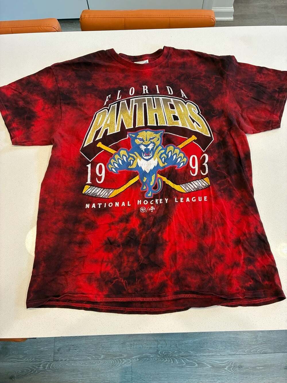 '47 Brand Florida Panthers Vintage Tubular T-Shirt Size L